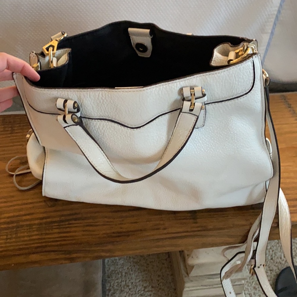 Rebecca minkoff white purse